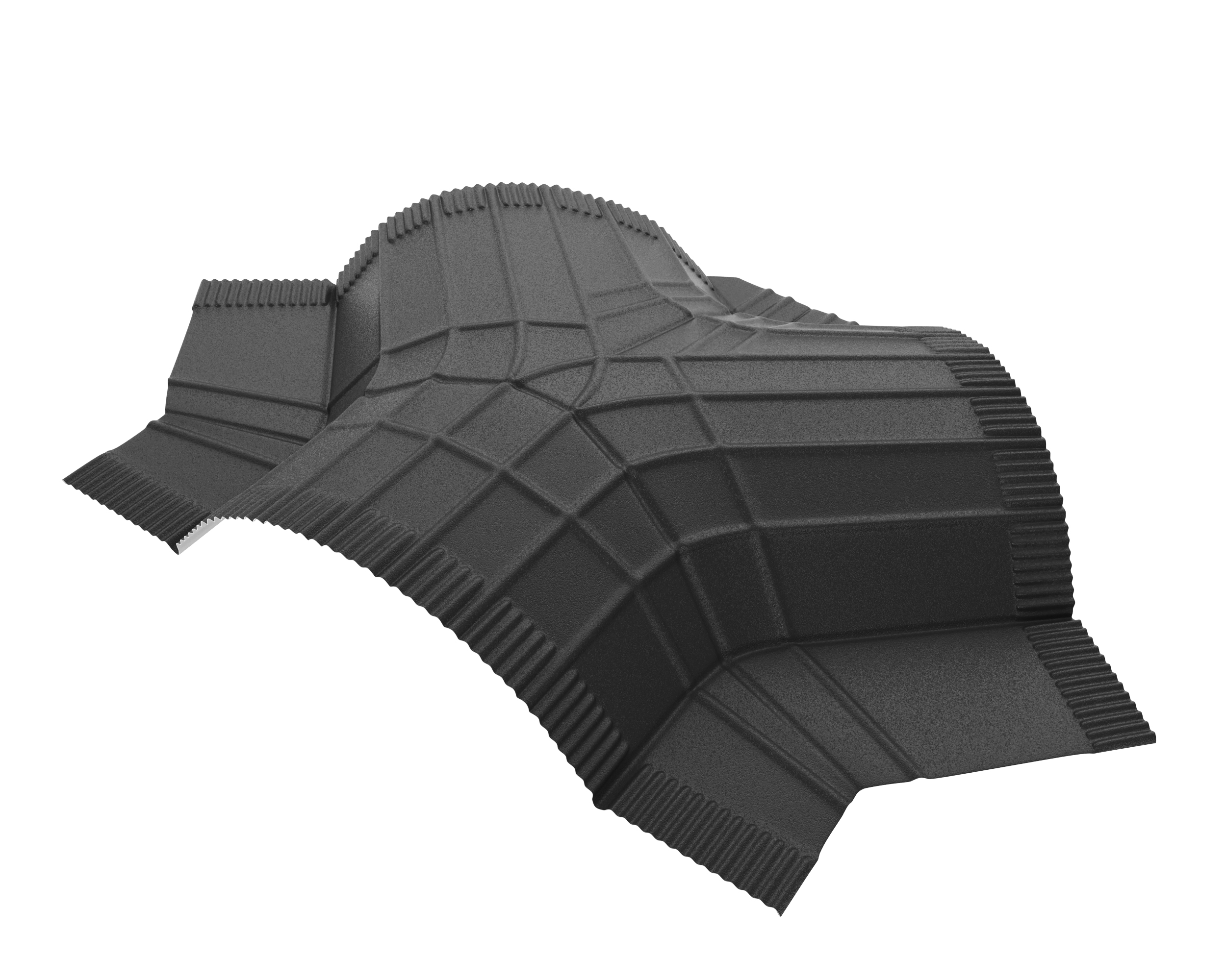 Y-тройник полукруглого конька R90
