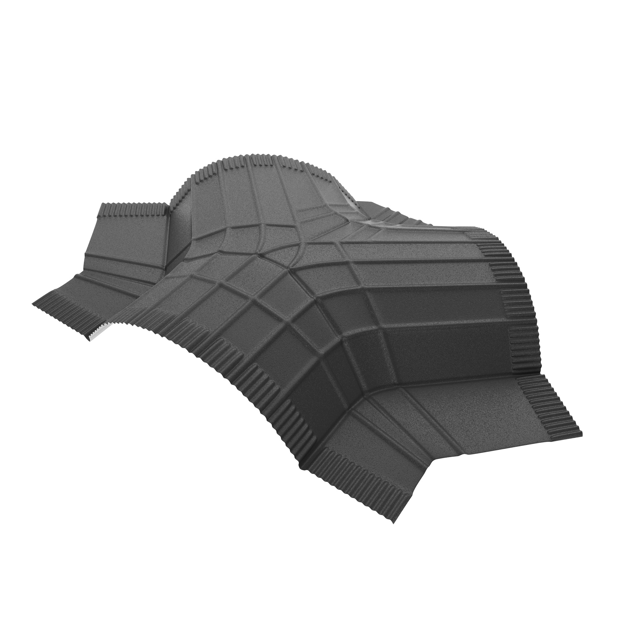 Y-тройник полукруглого конька R90